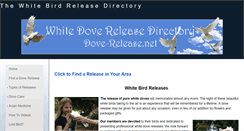 Desktop Screenshot of dove-release.net